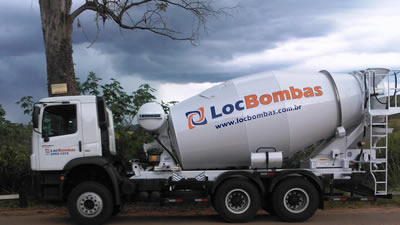 Caminhão betoneira LocBombas